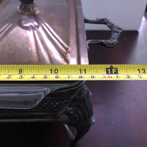 - Vintage Silver Double Serving Buffet. With FREE ITEMS. - Picture 5 of 10